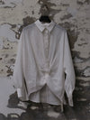 INTO THE EAST White Structured Shirt ITE-E1YG249102-BAI White